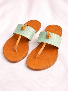 Joie a la Plage “Nice” Italian Leather Thong Sandals – EU 40 / US 9